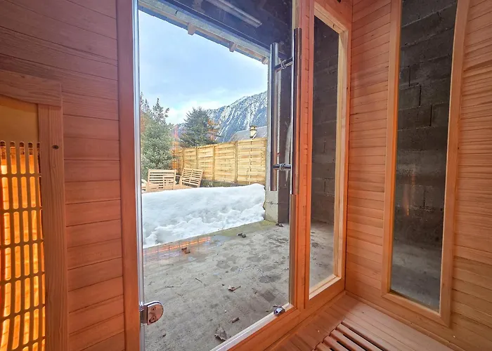 Apartment Douce Ecorce Jacuzzi Et Sauna Le Sylvestre Aragnouet