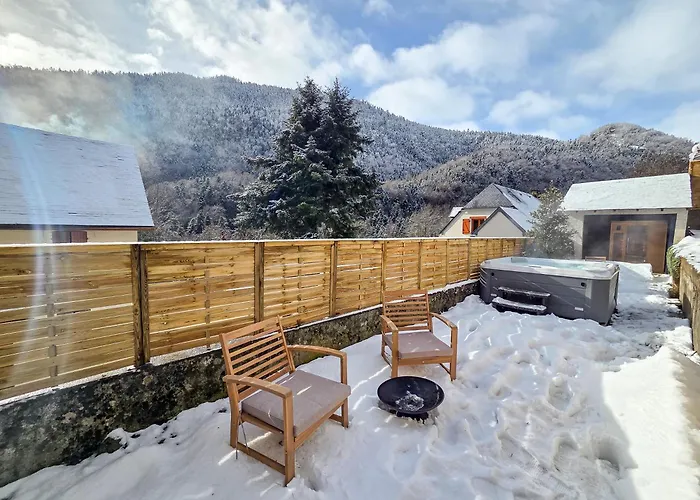 Douce Ecorce Jacuzzi Et Sauna Le Sylvestre Aragnouet